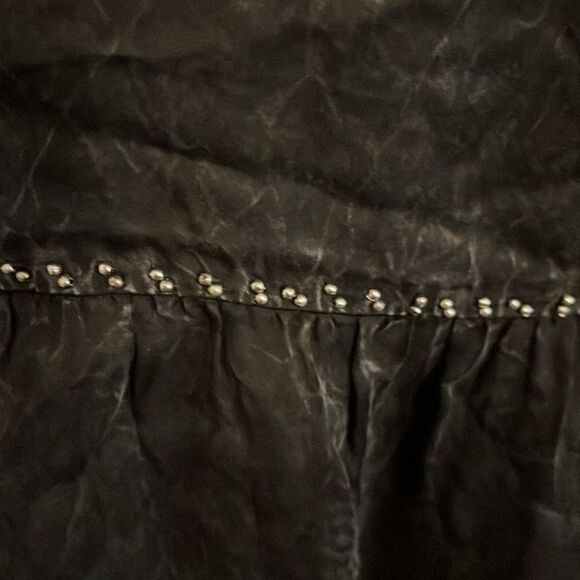 Zadig & Voltaire Rastana Black Distressed Detailed Dress Minimalist Pockets - Picture 13 of 16